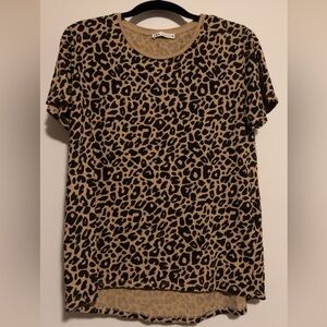Zara Leopard T-Shirt